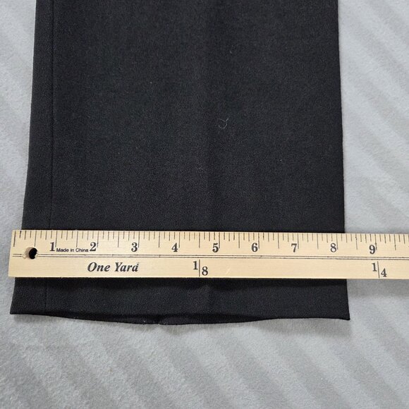 Vintage Mister Leonard Pants Womens 12 Black Wool Pleated Trousers High Rise - Picture 10 of 11